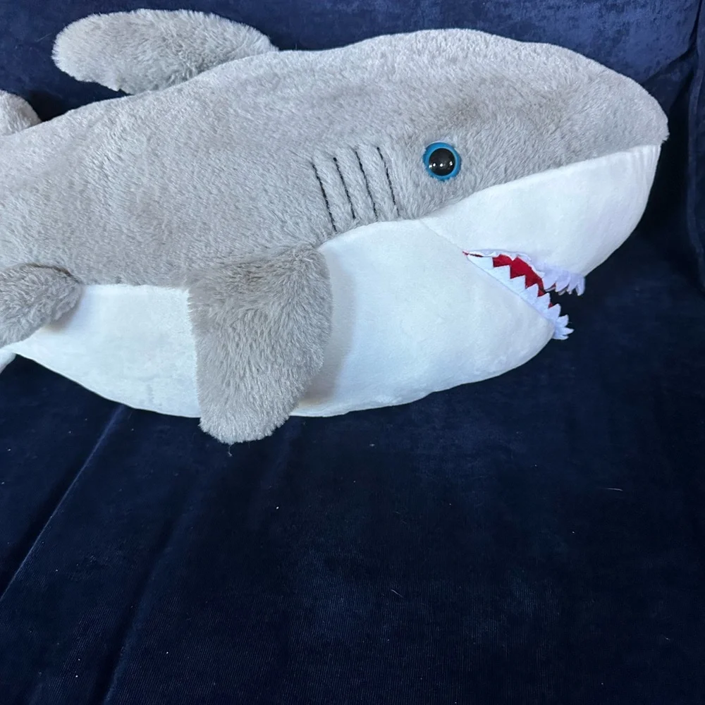 Gray Shark Plush Toy